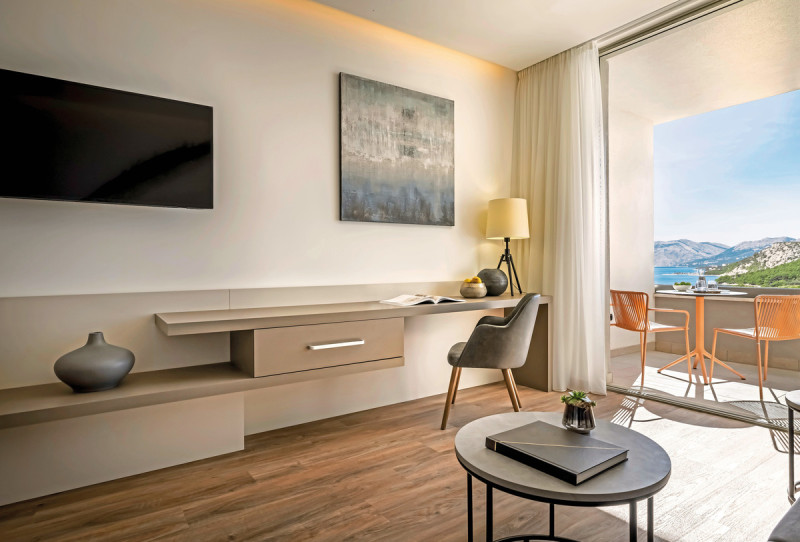 Wohnbeispiel Doppelzimmer Deluxe seitl. Meerblick (DDN)