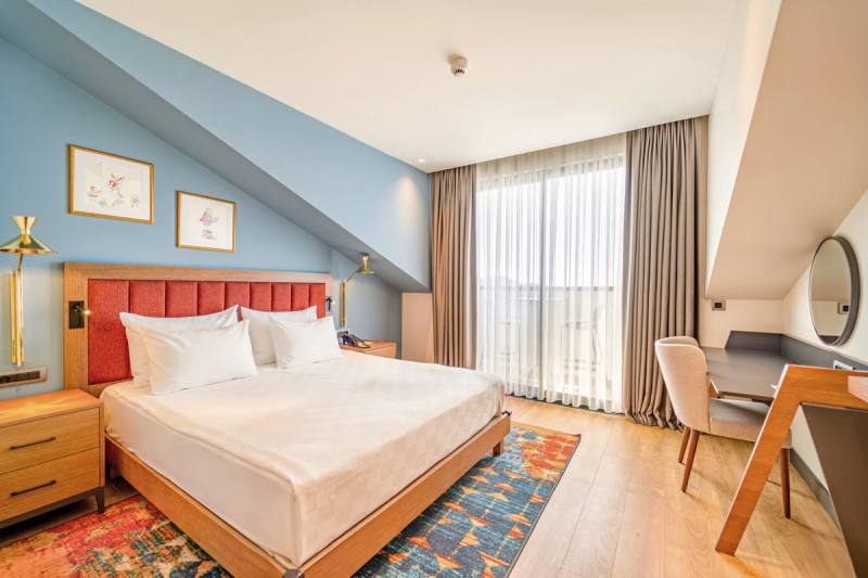 Wohnbeispiel Doppelzimmer Deluxe Roof Meerblick