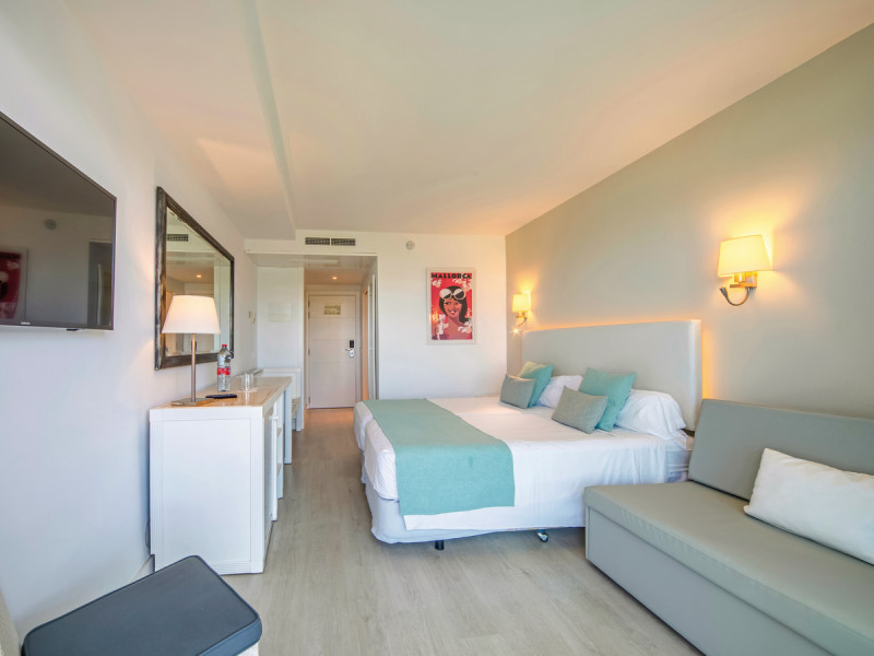 Wohnbeispiel Doppelzimmer Premium seitl. Meerblick