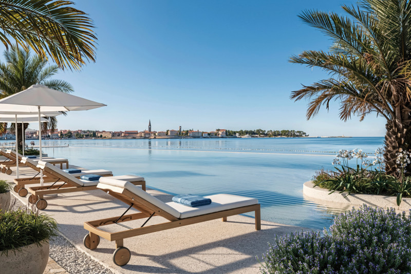 Modellbild Infinitypool am Meer