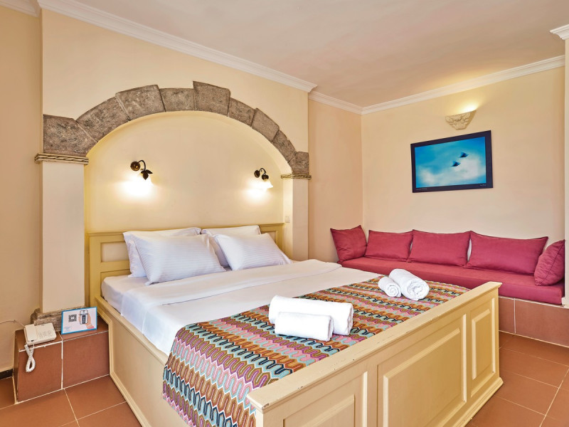 Wohnbeispiel Doppelzimmer Gartenblick