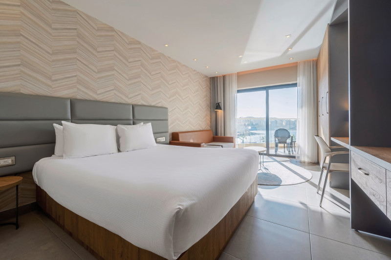 Wohnbeispiel Doppelzimmer Queen Guest Room mit Meerblick