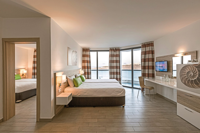 Wohnbeispiel Familienzimmer Meerblick