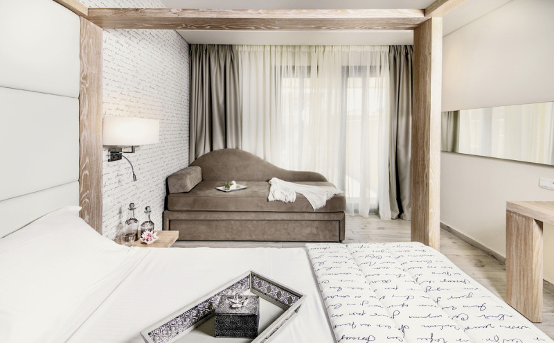 Wohnbeispiel Doppelzimmer Deluxe Gartenblick