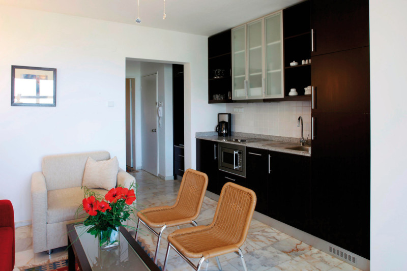 Wohnbeispiel Suite 1 Schlafzimmer Meerblick