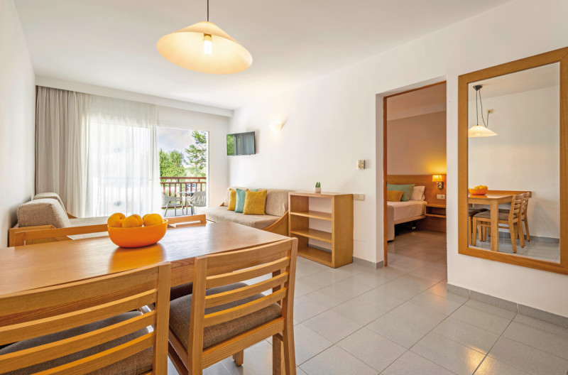 Wohnbeispiel Appartement 1 Schlafzimmer