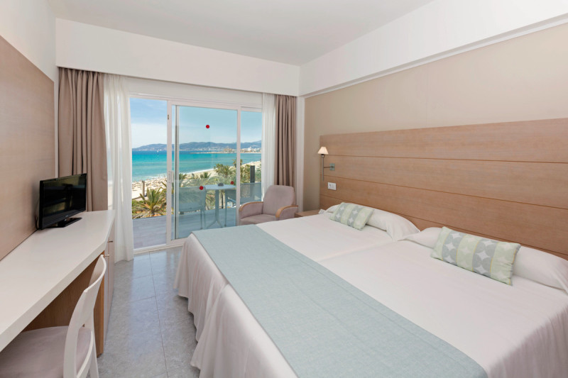 Wohnbeispiel Doppelzimmer seitl. oder direkter Meerblick