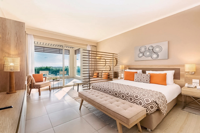 Wohnbeispiel Doppelzimmer Superior Grand seitl. Meerblick 