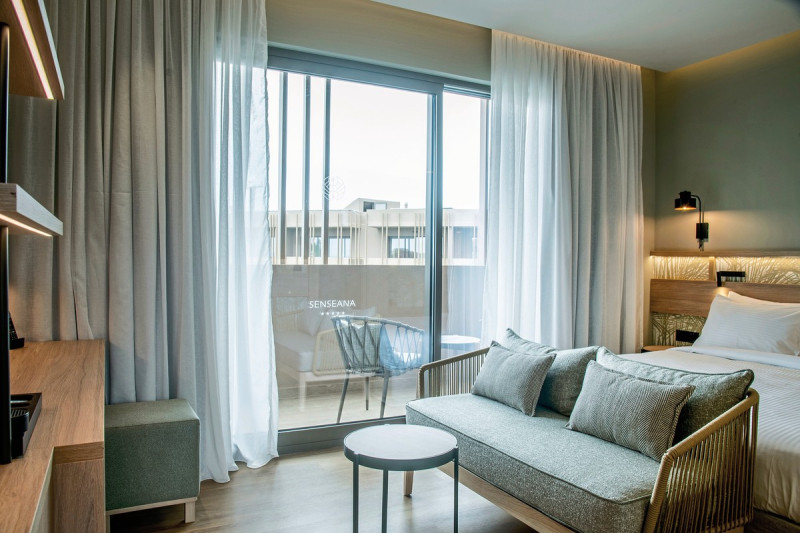 Wohnbeispiel Doppelzimmer Gartenblick