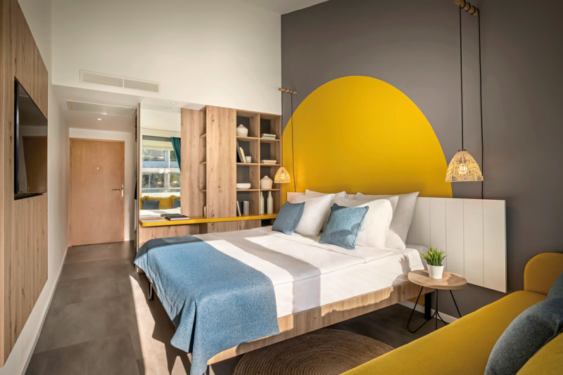 Wohnbeispiel Zimmer Superior f&uuml;r 2 plus 1 Meerseite