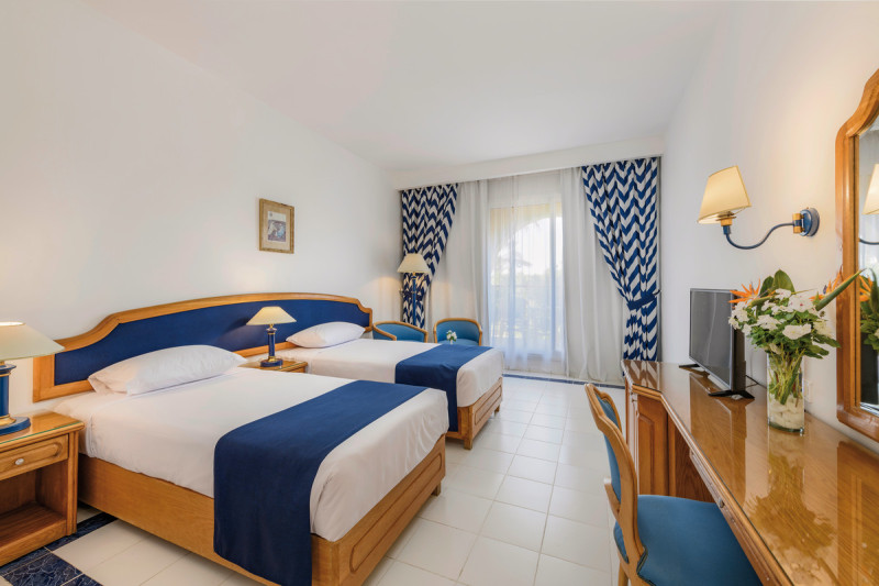 Wohnbeispiel Doppelzimmer Gartenblick