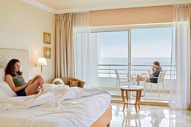 Wohnbeispiel Doppelzimmer Meerblick/Meeresfront