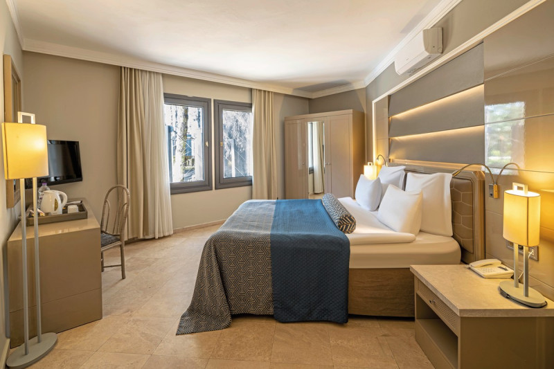 Wohnbeispiel Familienzimmer Gartenblick