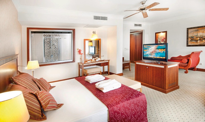 Wohnbeispiel Doppelzimmer Deluxe Gartenblick