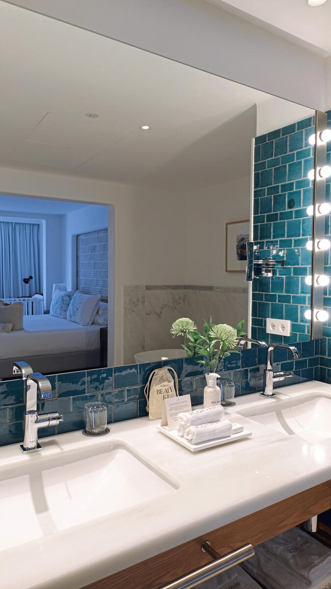 Wohnbeispiel Suite Meerblick (Bad)