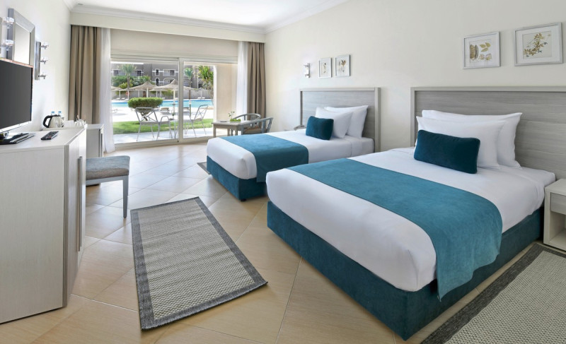 Wohnbeispiel Doppelzimmer Superior Poolblick