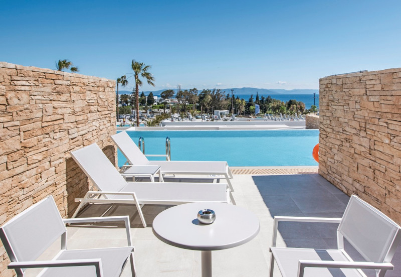 Wohnbeispiel Doppelzimmer Swim-Up Meerblick