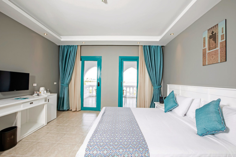 Wohnbeispiel Doppelzimmer Deluxe Beachfront