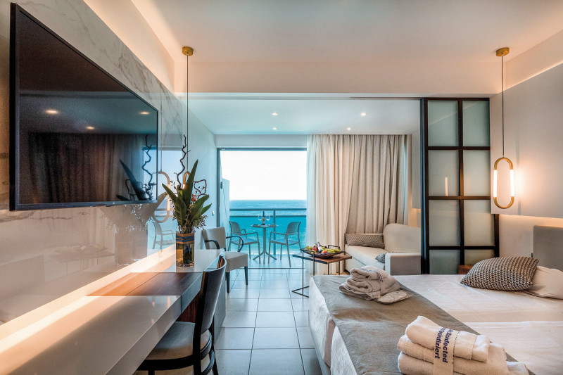 Wohnbeispiel Doppelzimmer Deluxe Meerblick