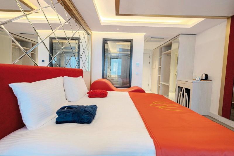 Wohnbeispiel Doppelzimmer Deluxe Meerblick