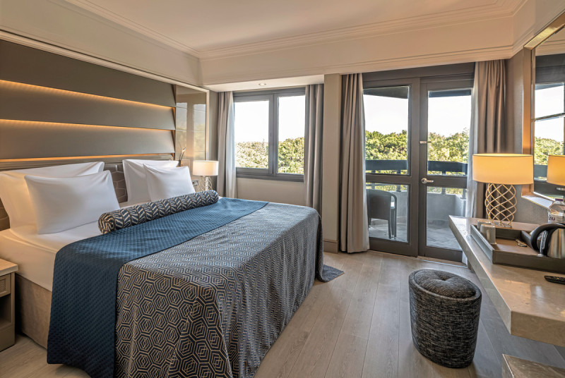 Wohnbeispiel Doppelzimmer Gartenblick