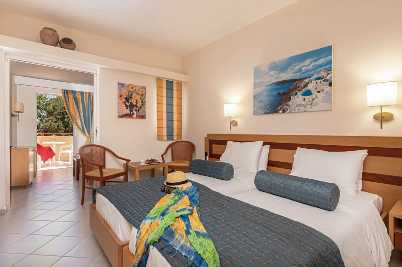 Wohnbeispiel Familienzimmer Gartenblick