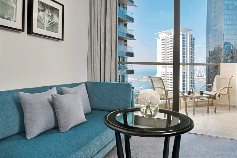 Wohnbeispiel Deluxe Partial Sea View with Balcony