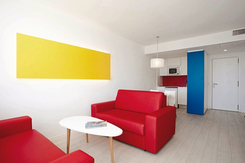 Wohnbeispiel Appartement 1 Schlafzimmer Meerblick