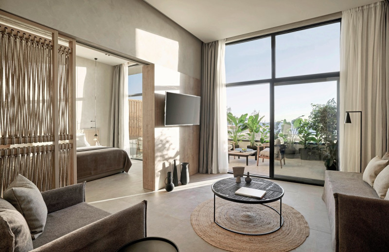 Helea Suite mit Meerbick und Privatsauna
