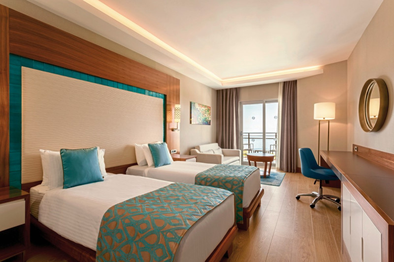 Wohnbeispiel Doppelzimmer Superior seitl. Meerblick