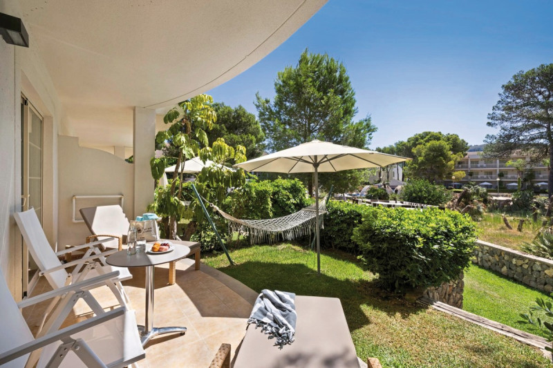 Wohnbeispiel Juniorsuite mit privatem Garten