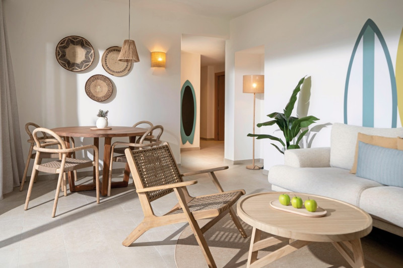 Wohnbeispiel Familiensuite Senior Poolblick