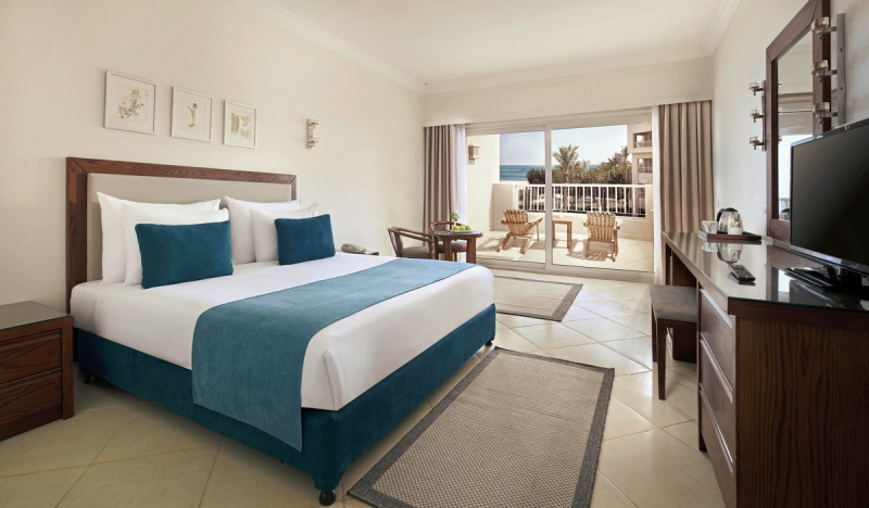 Wohnbeispiel Doppelzimmer Superior seitl. Meerblick