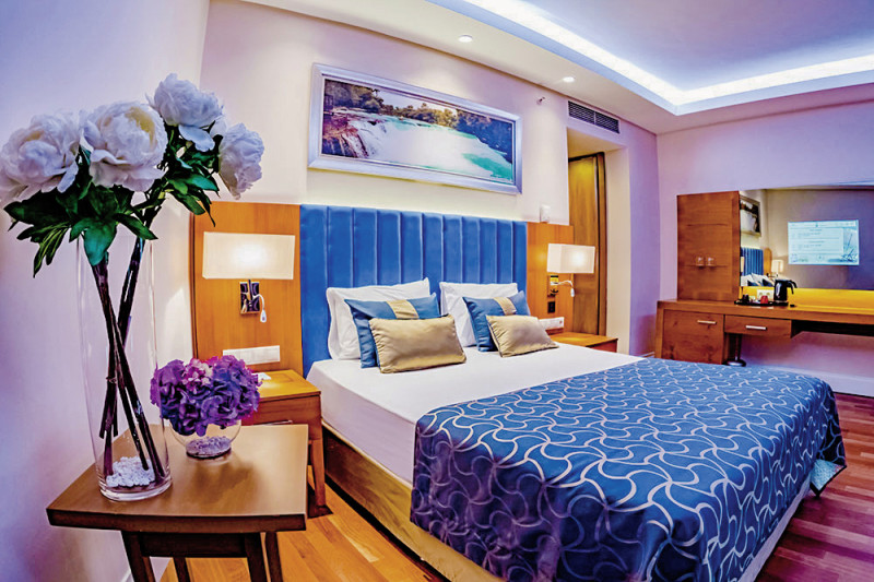 Wohnbeispiel Doppelzimmer seitl. Meerblick