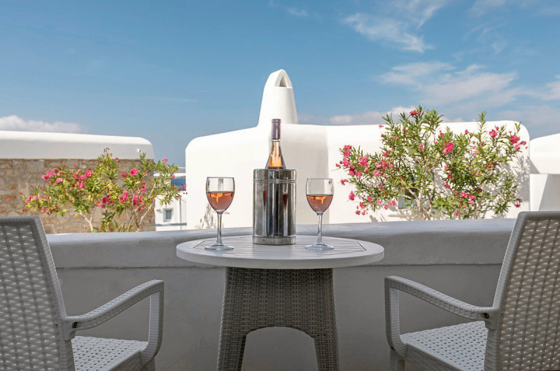 Wohnbeispiel Doppelzimmer Premium  Aegean Gartenblick