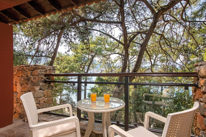 Wohnbeispiel Doppelzimmer Gartenblick