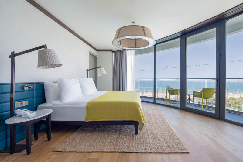 Wohnbeispiel Familienzimmer seitl. Meerblick