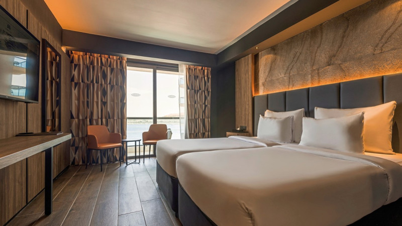 Wohnbeispiel Doppelzimmer Deluxe Meerblick 