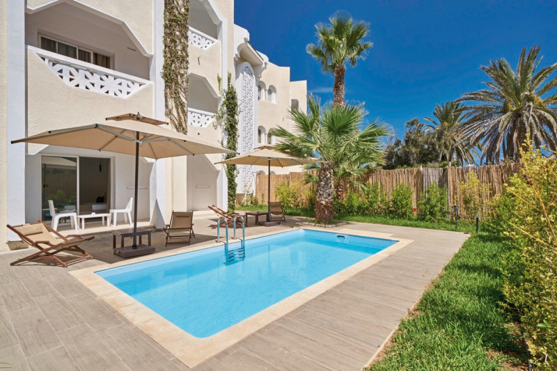 Wohnbeispiel Doppelzimmer Swim-Up