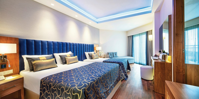 Wohnbeispiel Familienzimmer seitl. Meerblick