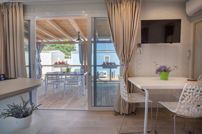 Wohnbeispiel Mobilheim Marena Home f&uuml;r 4 plus 2