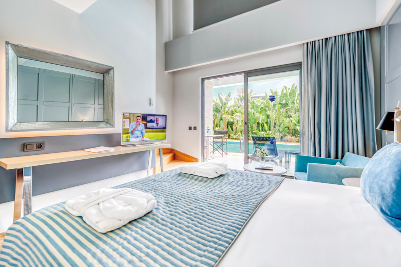 Wohnbeispiel Maisonnette Swim-Up