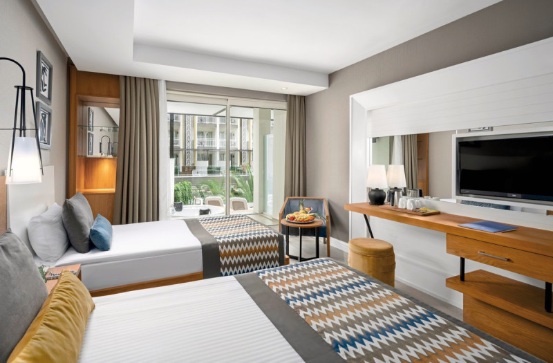 Wohnbeispiel Doppelzimmer mit Jacuzzi Meerblick