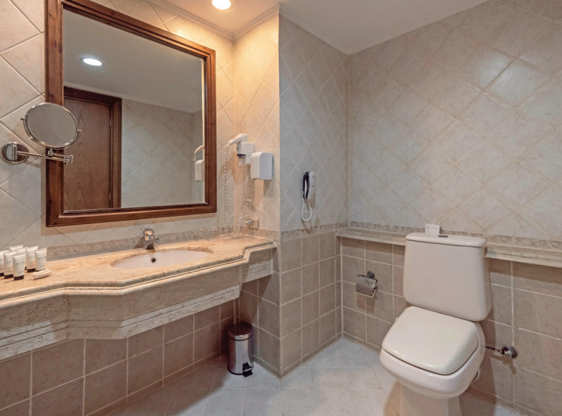 Beispiel Bad Doppelzimmer Superior Gartenblick