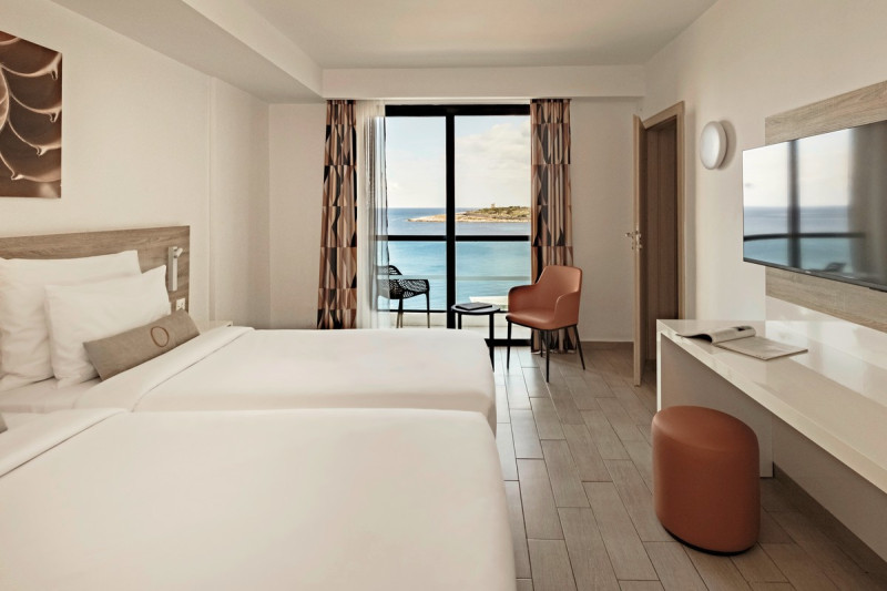 Wohnbeispiel Vierbettzimmer Meerblick