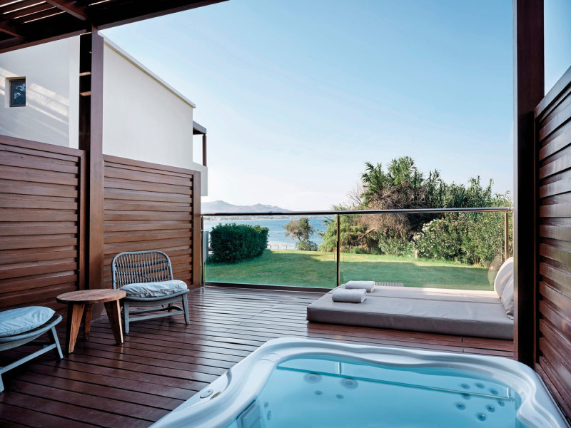 Wohnbeispiel Bungalow seitl. Meerblick mit Au&szlig;enjacuzzi