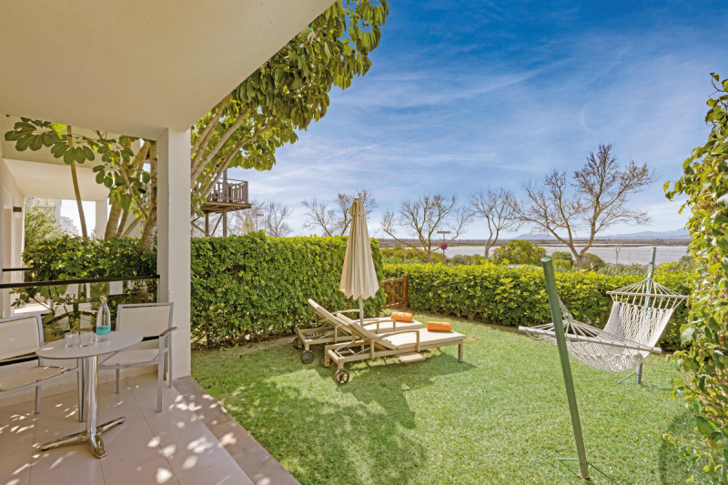 Wohnbeispiel Appartement 1 Schlafzimmer mit privatem Garten