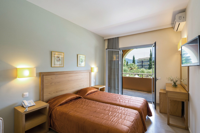 Wohnbeispiel Doppelzimmer Gartenblick