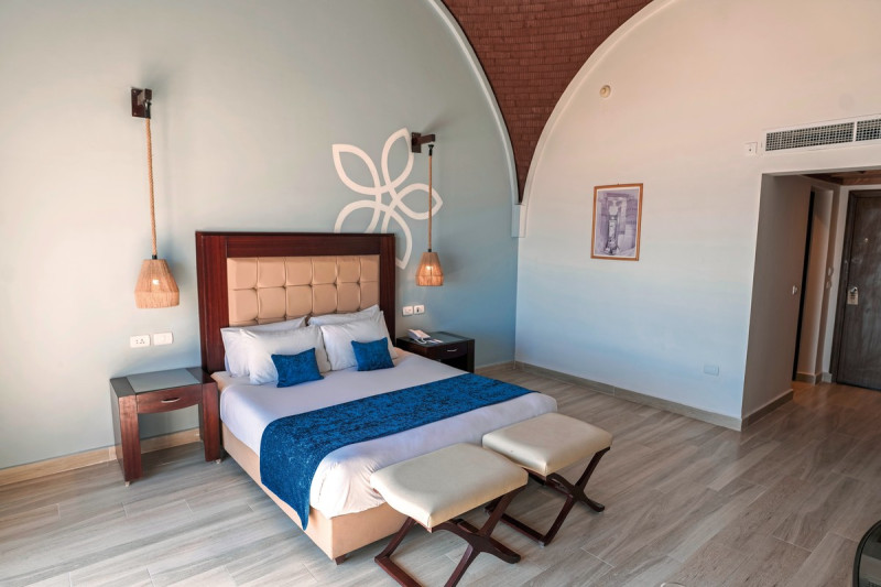 Wohnbeispiel Doppelzimmer Superior seitl. Meerblick