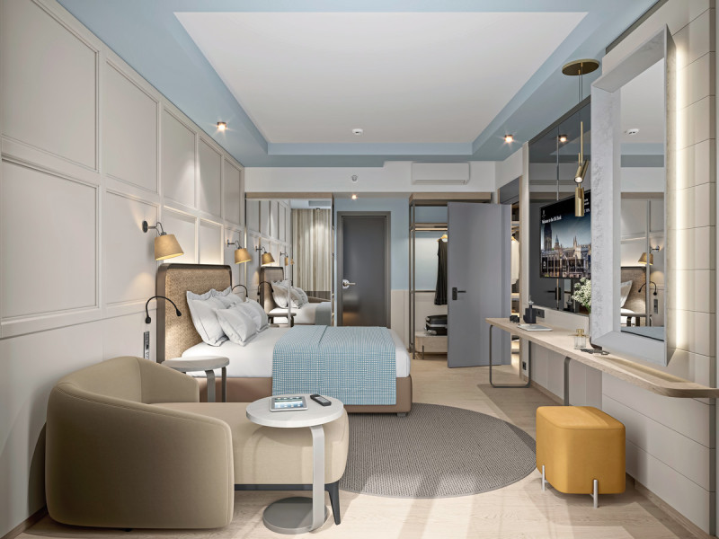 Modellbild Wohnbeispiel Familienzimmer Superior